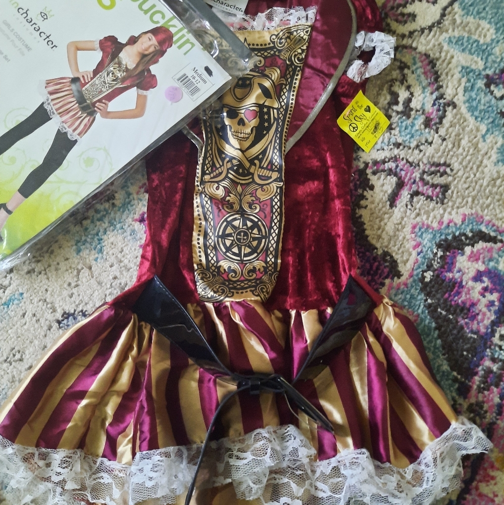 Girl Pirate Swashbuckling Sass Halloween Costume